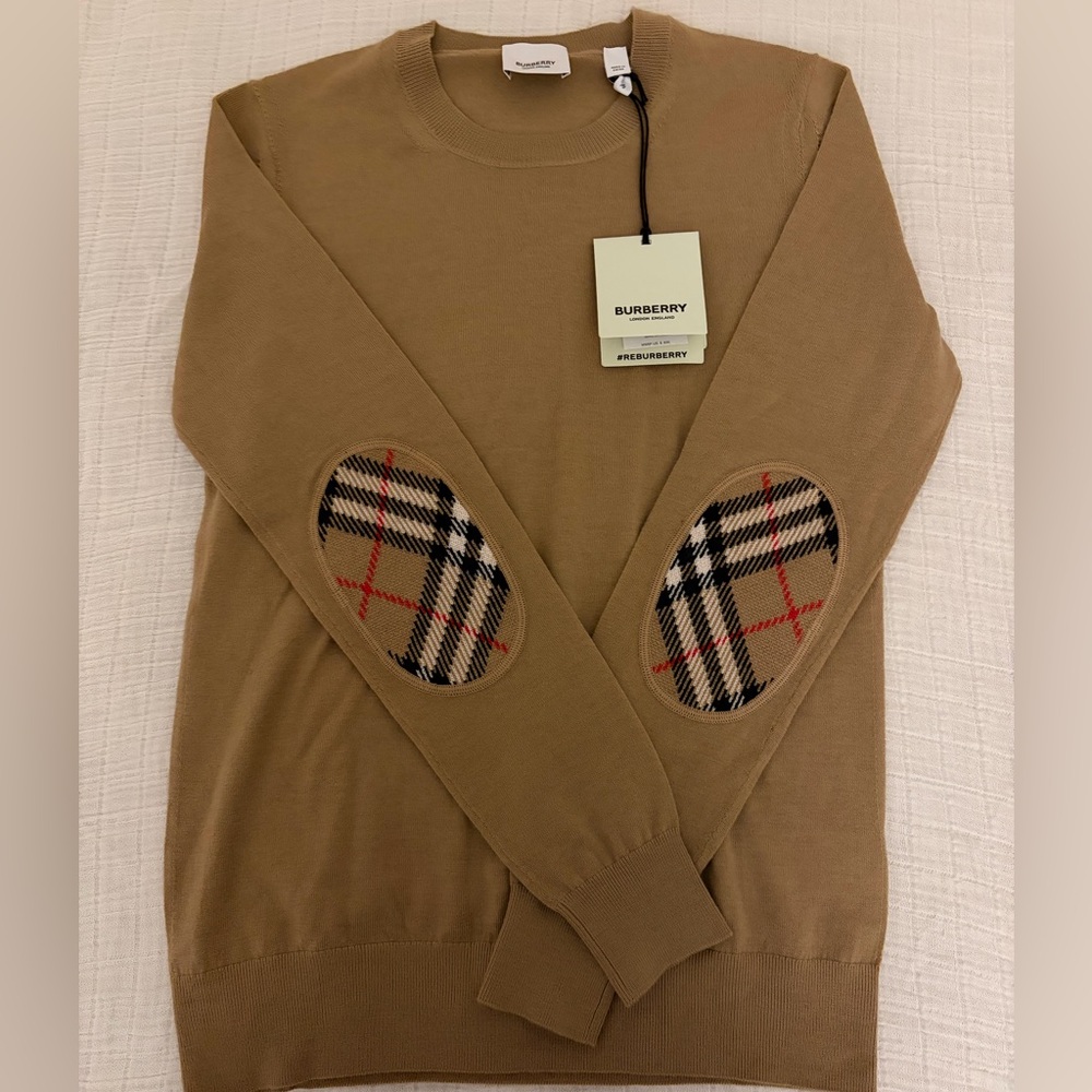 Burberry sweater camel